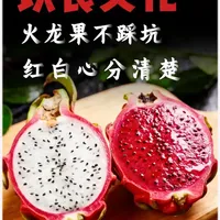 买火龙果总纠结？红白心的区别，看完再也不踩坑 #火龙果是红色还是白色 #火龙果区别大揭秘 ##红心比白心贵一半到底值不值？ #火龙果种植#红白心火龙果的区别