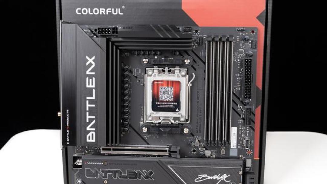 799元坐拥9800X3D全能搭子,七彩虹战斧B850M超级黑刃评测