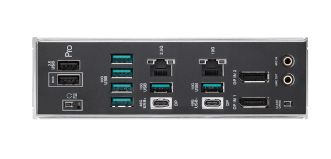 华硕发布Pro WS W890-SAGE主板：支持至强600系列 四内存通道