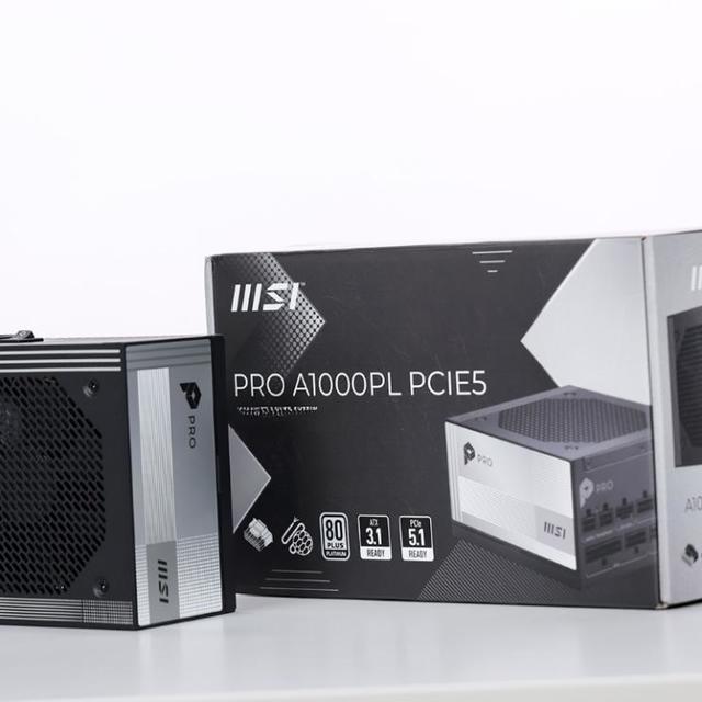 微星PRO A1000PL电源是“真香”还是“智商税”？699元白金电源引热议