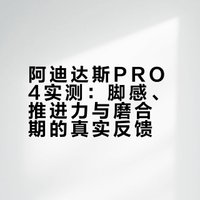 主观评测：阿迪达斯PRO4 终于上脚