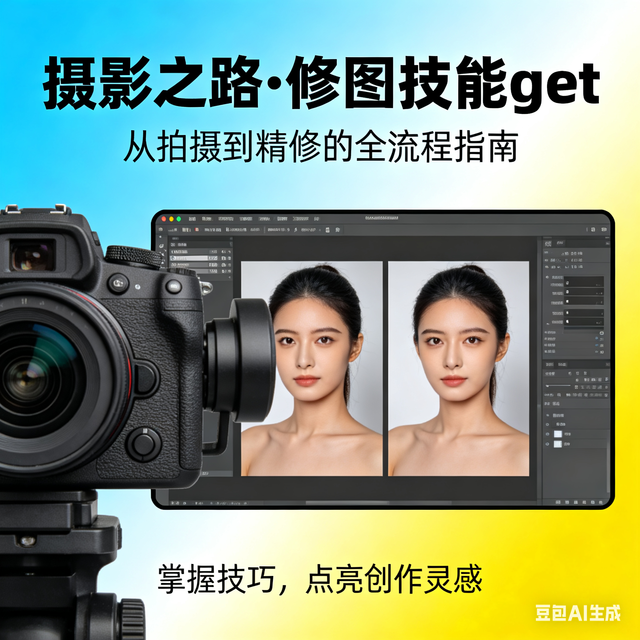 摄影之路，修图技能get！