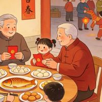 春节期间的家庭团聚与文化传承