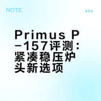 稳压新选择 | 日版Primus P-157一体式炉头