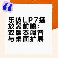说说 乐彼199群聚会中的LP7播放器