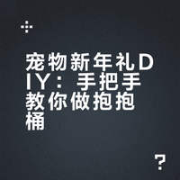 宠物DIY✨新春抱抱桶教程｜送礼体面过人
