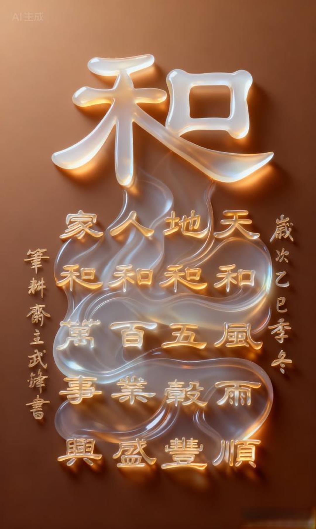 隶书新作·主辅书法《和》（“每日一品”第2835期）