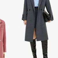 这款传统与现代的粉色羊毛大衣，正成为新年