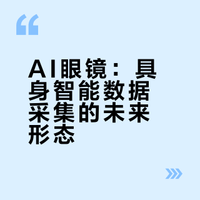 类AI眼镜和AR/VR设备才是终极形态