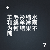 如果绵羊淋了雨，它们身上的毛也会缩水吗？