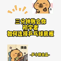 三分钟教会你初学者如何选择乒乓球底板#乒乓球 #底板