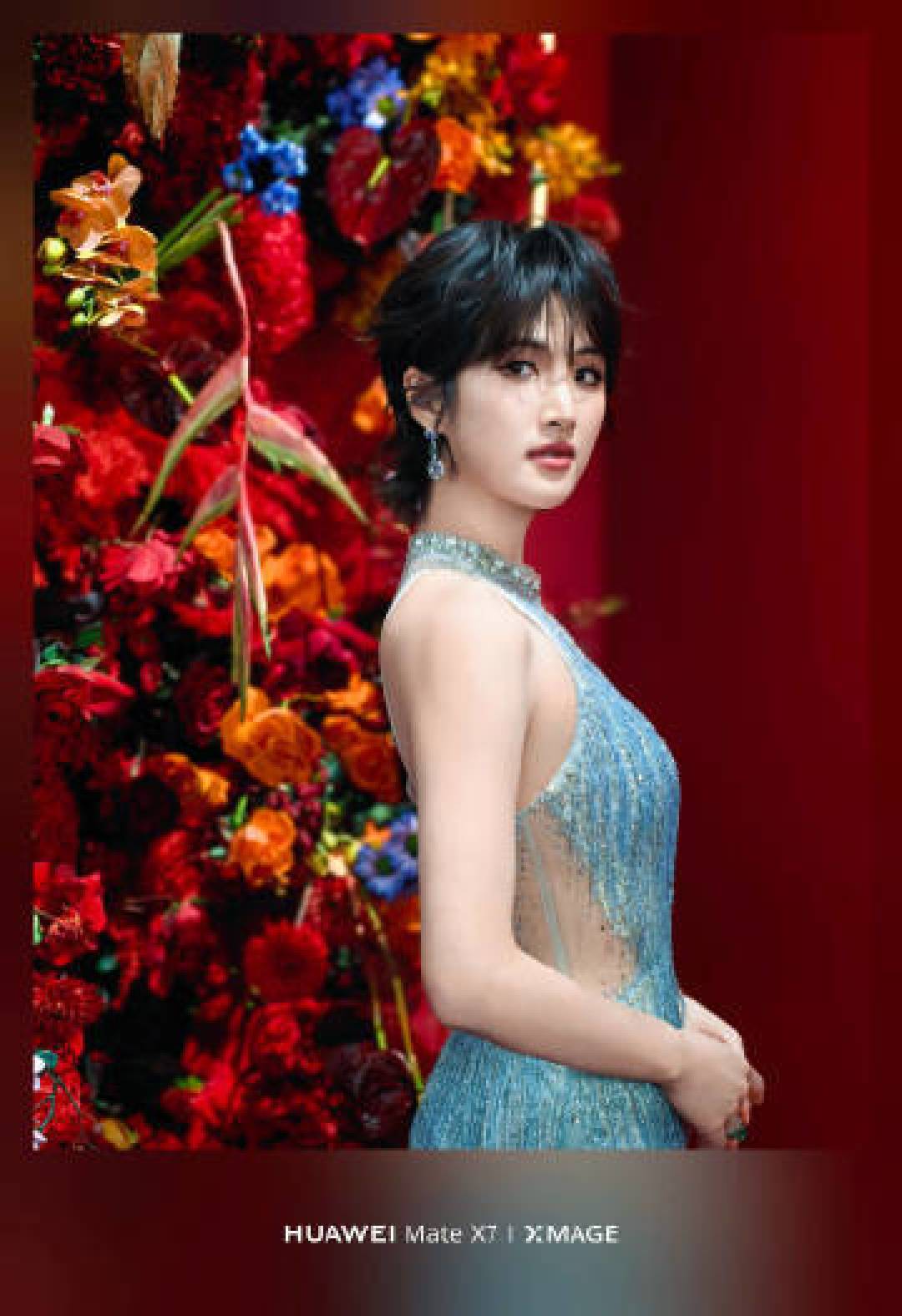 微博之夜生图神器诞生,MateX7镜头还原明星真实质感