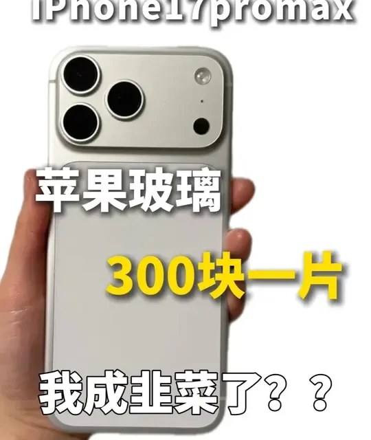 买iPhone17的都成韭菜了？？200-300块钱一片玻璃是真的吗？这AR到底是真有用还是商家的谎言？【关于iPhone17钢化膜大横评】#数码科技 #iPhone17promax #iphone17promax钢化膜 #青年创作者成长计划 #手机配件