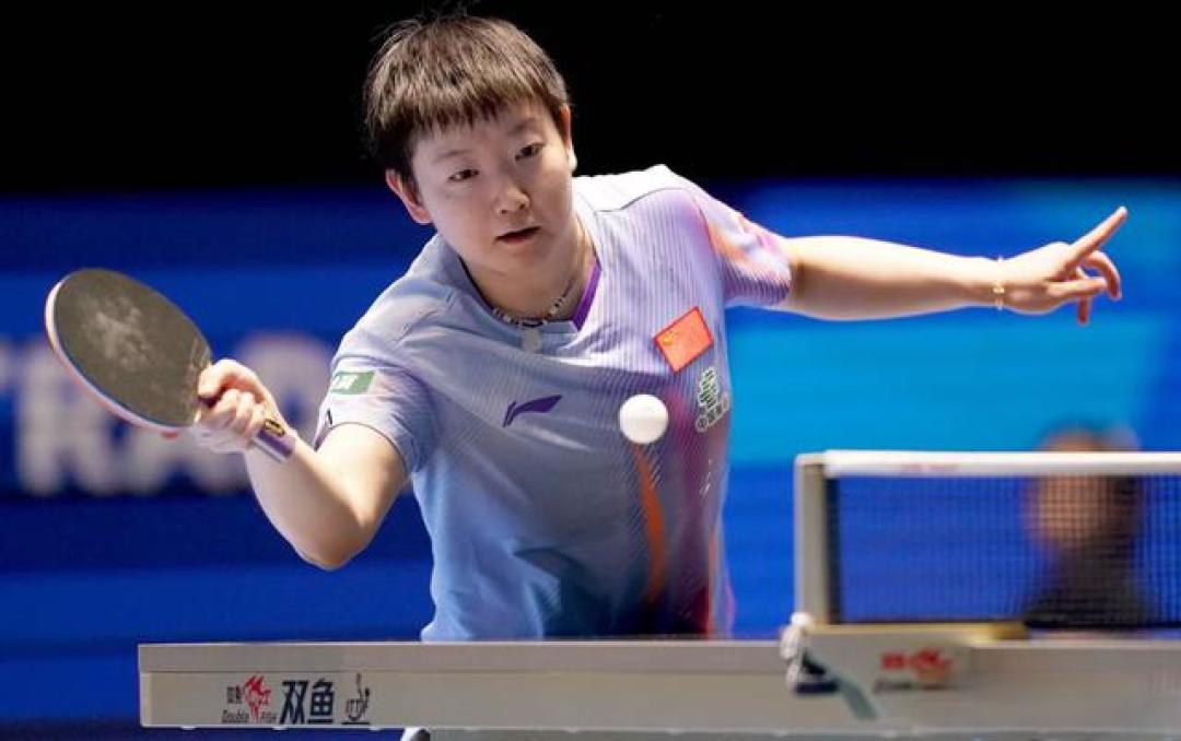 乒乓球亚洲杯16强诞生,孙颖莎3胜晋级落位上半区,世界冠军1-3