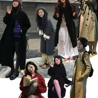 inspo*7小个子博主走进现实（风衣、呢子、Burberry）#大衣#风衣#Burberry