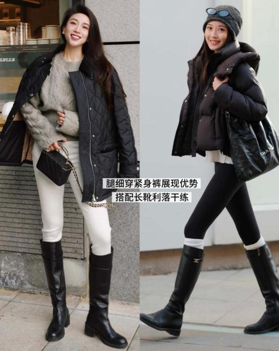 到了杭州才发现:满大街都是“长筒靴”,特别是这3双,时髦高级