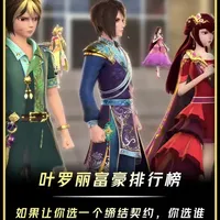 叶罗丽富豪排行榜，如果让你选一个缔结契约，你选谁？ #叶罗丽精灵梦 #叶罗丽 #国漫 #国产动画 #缔结契约