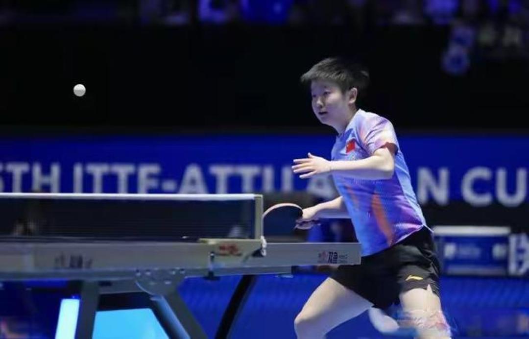 4-1！孙颖莎击败陈熠强势晋级四强，世界第一状态拉满，火力全开