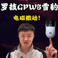 【莱说外设】罗技GPW5雪豹终于来了！电磁微动技术到底有多厉害？