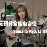 【乐器评测】近万元预算全能电吉他？Yamaha Pac612实测