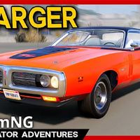 【模组评测】第三代道奇战马肌肉车（LJ74制作）（驾驶体验+实机演示）【beamng.drive车祸模拟器】