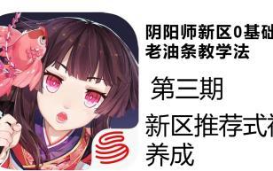 阴阳师新区0基础老油条教学法---第三期