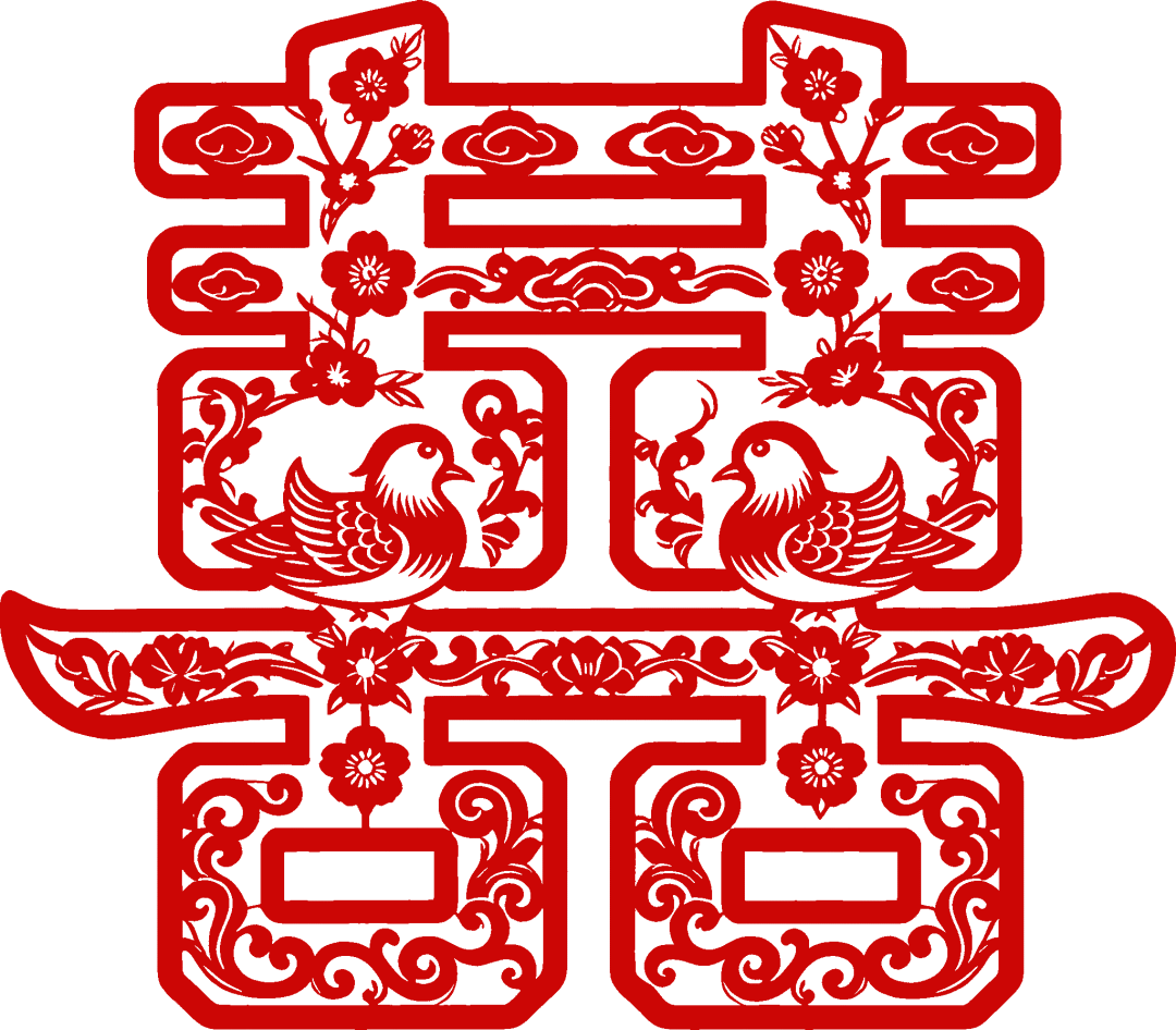 红纸刻双喜,匠心贺良缘——木子刻刀下的结婚剪纸美学