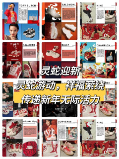 各大品牌蛇年限定款，好穿、百搭没得话说
