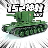 全冠积木的152神教真的有点迷你，还有内构的KV2
