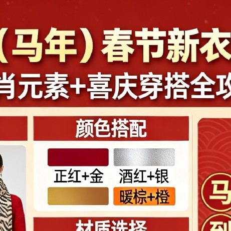 春节新衣挑选指南