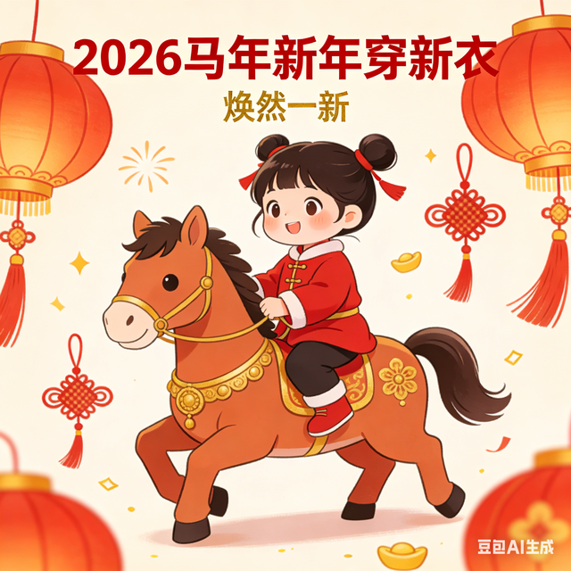 新年穿新衣，焕然一新！