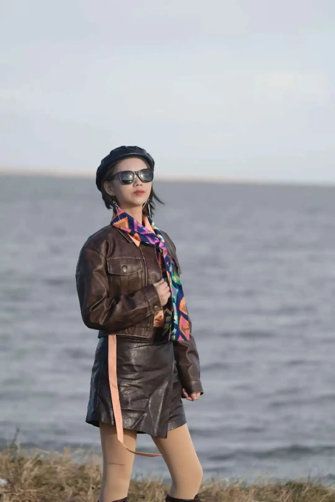 46中年女性旅行穿搭之|复古摩登风