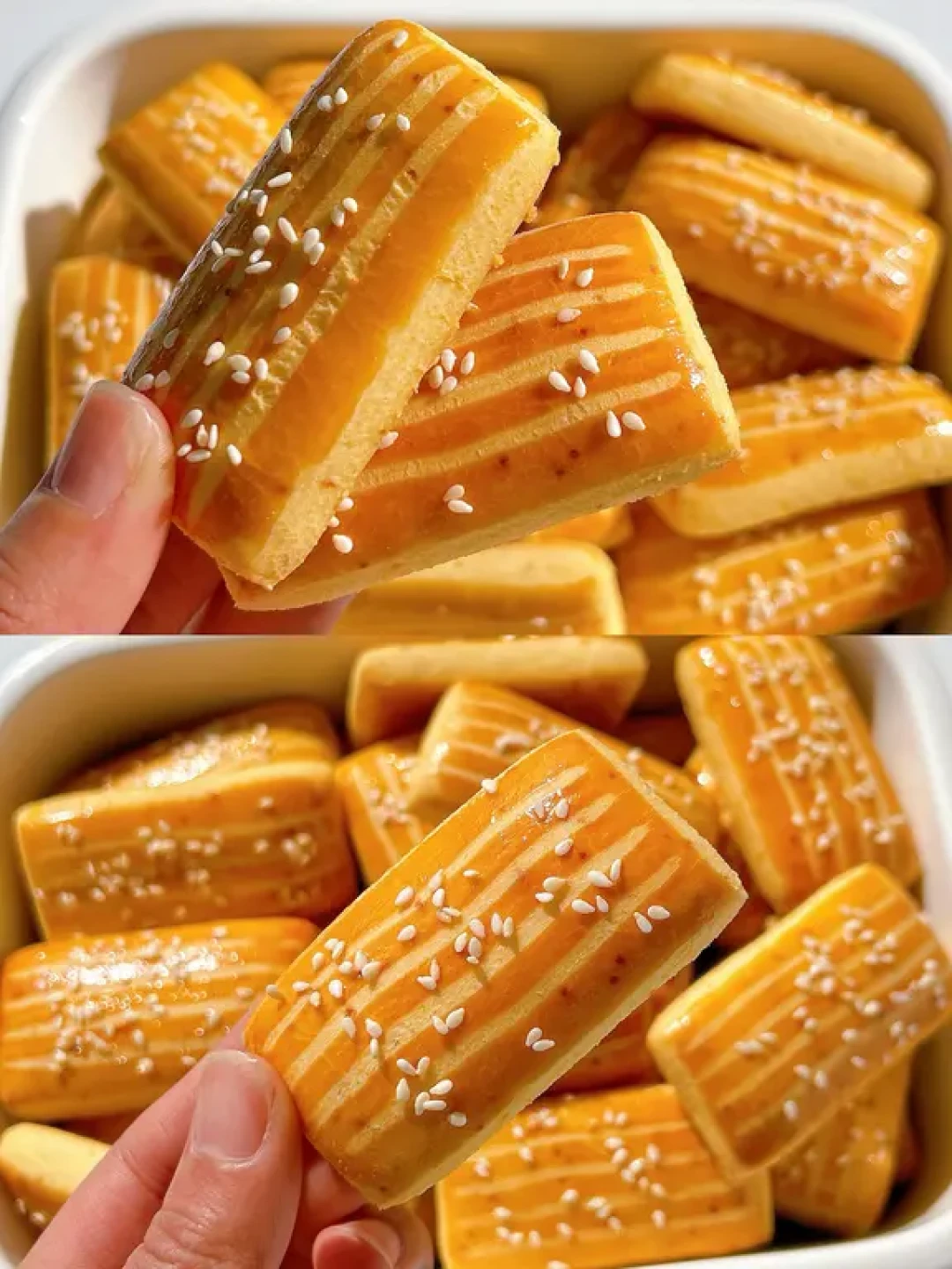 一次成功‼️玉米面做的老式软饼干，巨好吃