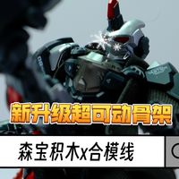 【测评】超可动天慧级！把玩体验又升级了！森宝积木联名合模线2026新品盲盒！