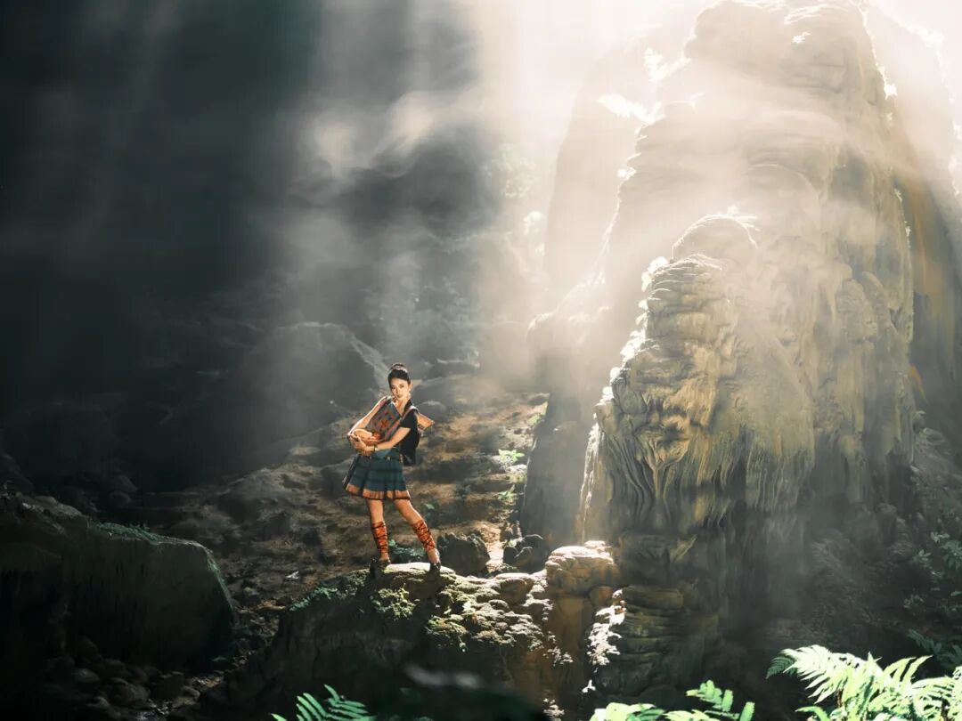 作品分享｜富士中画幅GFX100SII——弄响天坑人像拍摄