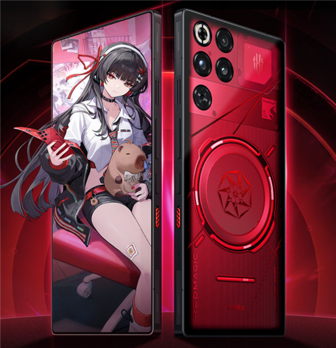 黑长直JK少女千咲来了！红魔11 Pro+鸣潮限定版开售 6999元
