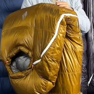 零下25℃全靠它！黑冰Z700鹅绒睡袋实测扛极寒