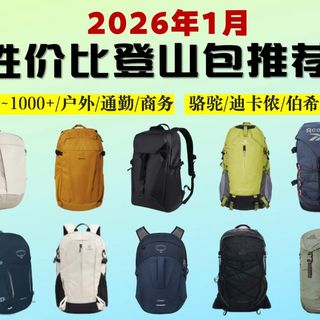 2026年登山包(新手&进阶)推荐:新手怎么选背包?小鹰/格里高利/多特/伯希和/迪卡侬/骆驼等哪些户外登山包品牌值得买?