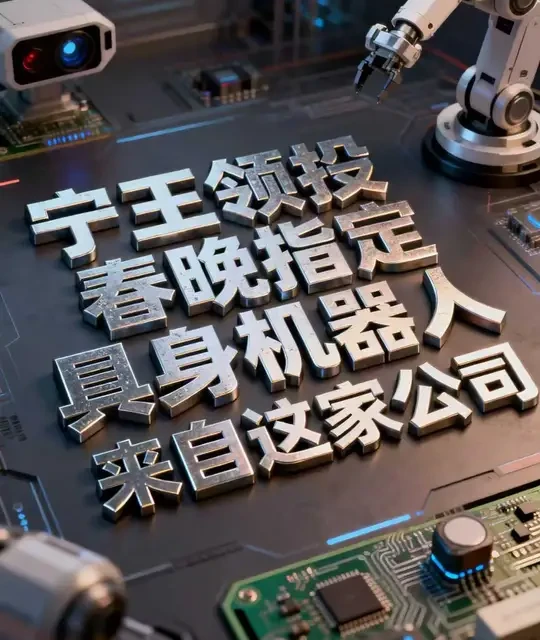 宁王领投！2026春晚指定具身机器人来自这家公司！ #机器人  #具身智能  #产业  #掘金计划2026  #燃起来了大国重器