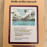 Kindle Scribe Colorsoft 测评