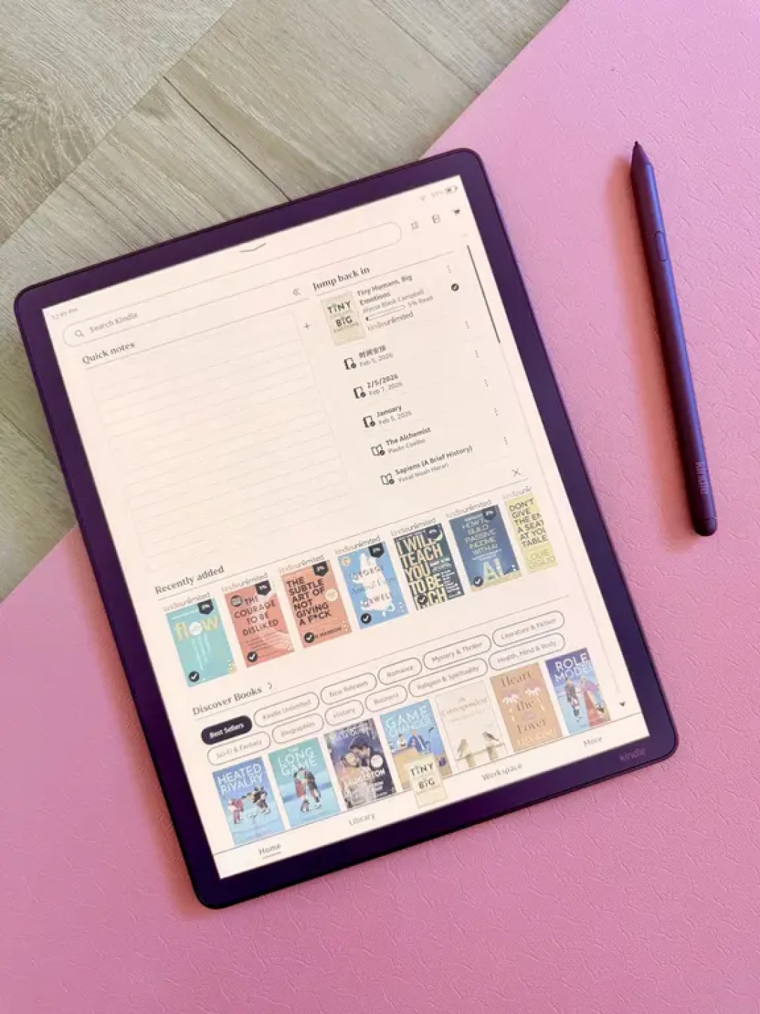 Kindle Scribe Colorsoft 测评