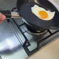 开锅视频，窒化柳宗理的平底锅#不粘锅 #柳宗理 #开锅 #窒化铁锅 #无涂层不粘锅