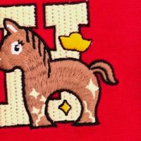 海澜之家马年贺岁红色卫衣，过年穿倍精神