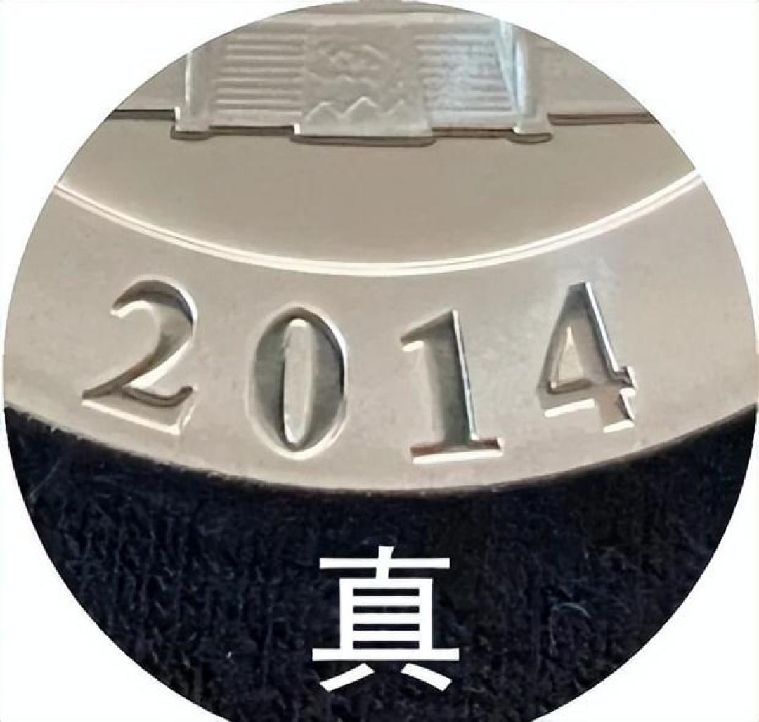 熊猫银币实物真假鉴定