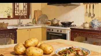 90% 的人都吃错土豆了！大火快炒配米饭，血糖波动大还易犯困。《抗炎食物》揭秘：带皮蒸熟冷却，转化抗性淀粉，搭配亚麻籽油吸收率翻倍，土豆秒变健康主食！还有 50 + 食材吃法，关注我，把家常菜吃对更养生！#健康 #健康科普 #健康饮食 #健康养生 #健康食品