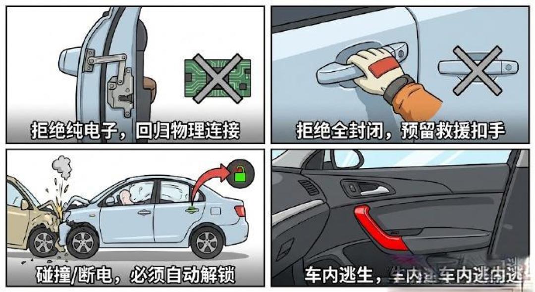 如何看待工信部针对“隐藏式门把手”出台强制国家标准意见?