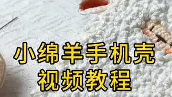 钩针小绵羊手机壳视频教程 磨人的小绵羊手机壳视频教程来咯～
由于时长原因视频略有加速
新手小宝可以慢速/暂停/倒回去反复观看😘
有问题可以评论区留言
感谢@🌸 染柒柒的手作店 大大的图解分享😘
线材@雪妃尔毛线 雪妃尔萌娃娃2号的02奶白03肤色+主体2.15mm钩针/包边2.5mm#手机壳教程 #钩针教程 #小绵羊手机壳 #毛线手机壳 #视频教程
