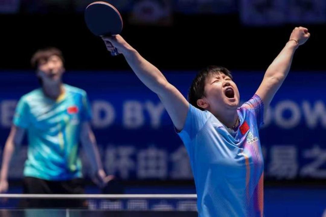 乒乓球亚洲杯:孙颖莎首夺女单冠军,王楚钦逆转张本智和卫冕封王