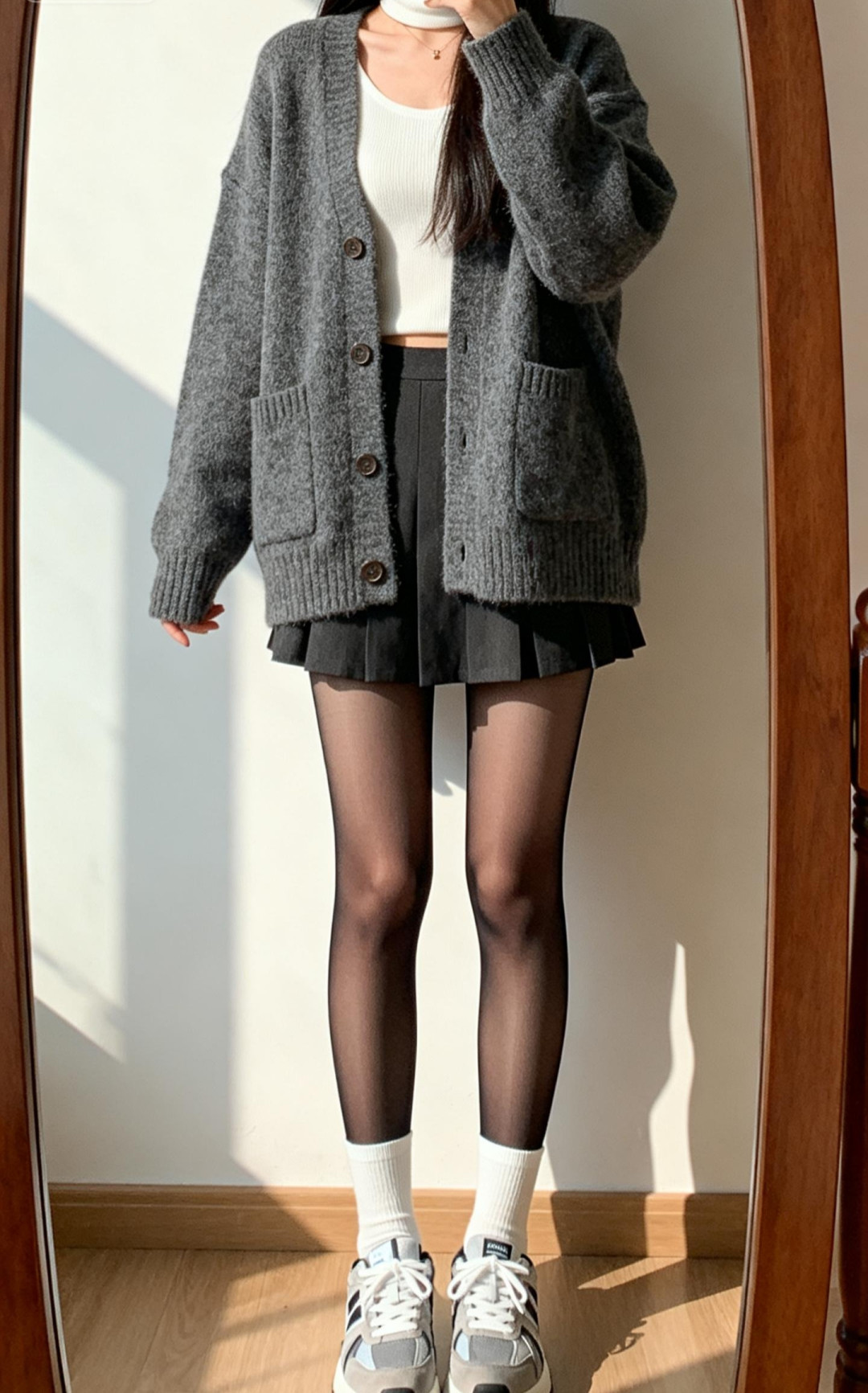 黑丝+毛衣|秋冬甜酷辣妹的万能公式🖤