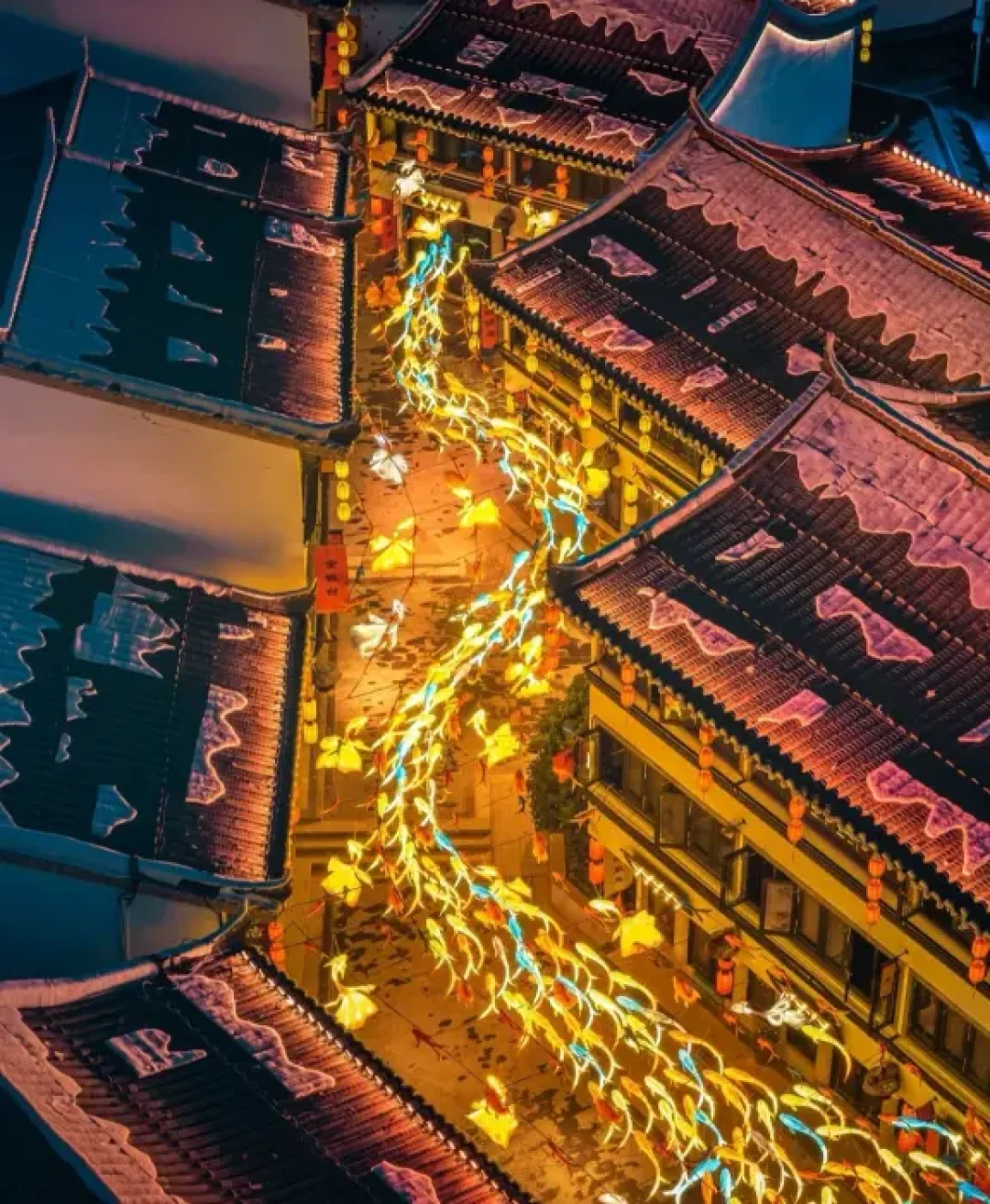 🔥武汉春节杀疯了!13场灯会庙会嗨到3月✨